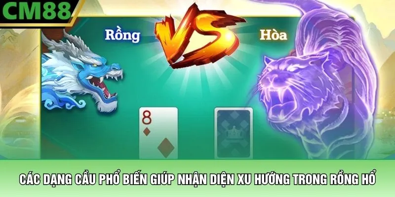 Mẹo Chơi Rồng Hổ – Nghệ Thuật Chinh Phục Sảnh Bài Tại CM88 3 Các dạng cầu phổ biến giúp nhận diện xu hướng trong Rồng Hổ